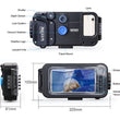 Load image into Gallery viewer, Underwater housing for smartphone camera