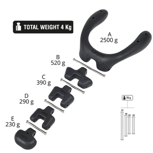 C4 Carbon - DYNO - 290g extra weights