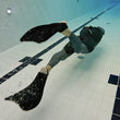 Laden Sie das Bild in den Galerie-Viewer, C4 Carbon - Wolverine Black Silicone Freediving Fins
