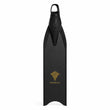 Laden Sie das Bild in den Galerie-Viewer, Double K Delfit Carbon Bi-Fins Black front view
