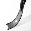 Laden Sie das Bild in den Galerie-Viewer, Double K Delfit Carbon Bi-Fins 3K Twill carbon blade detail
