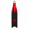Laden Sie das Bild in den Galerie-Viewer, Double K Delfit Carbon Bi-Fins Red front view
