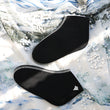 Laden Sie das Bild in den Galerie-Viewer, Double K 1mm neoprene ankle socks black side detail

