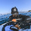 Laden Sie das Bild in den Galerie-Viewer, Double K Freediving Buoy used during open water freediving training
