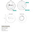 Laden Sie das Bild in den Galerie-Viewer, Double K Freediving Buoy technical layout with PVC tarpaulin mesh bottom and stainless steel D-ring
