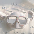 Laden Sie das Bild in den Galerie-Viewer, Double K Jaguar R freediving mask Aurora White
