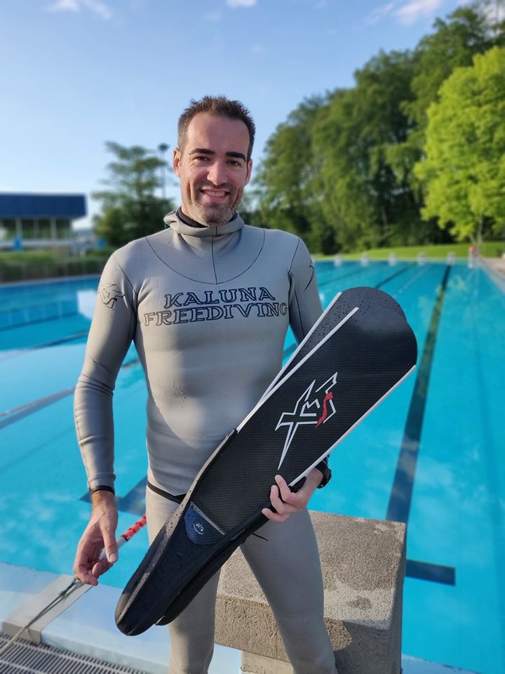 Neopren Sheico silber wetsuit Kaluna Freediving